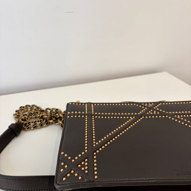 Sac Dior Diorama bandoulière Marron