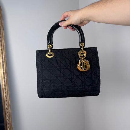 Sac Lady Dior Medium Tissu Dior