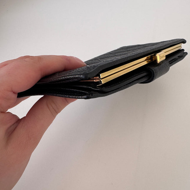 Portefeuille Chanel noir
