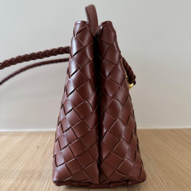 Sac Andiamo Petit Bottega Veneta Marron Sapele