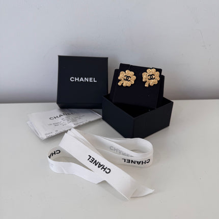 Boucles d’oreilles Chanel Trèfles