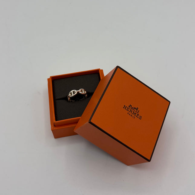 Bague Hermès Chaîne d’Ancre T54