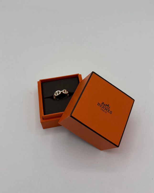 Bague Hermès Chaîne d’Ancre T54