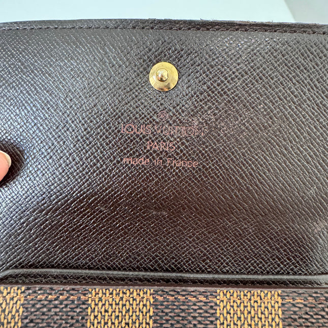 Portefeuille Elise Louis Vuitton Damier