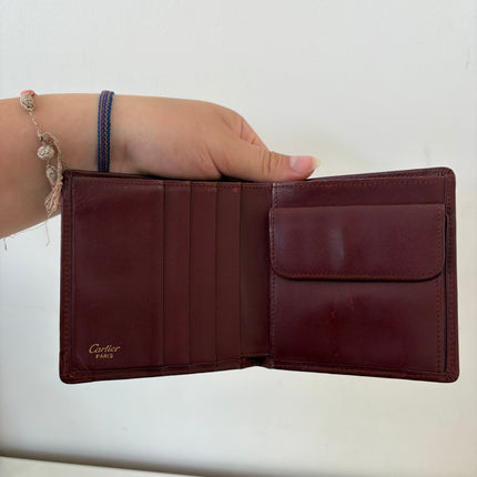 Portefeuille plat Cartier Must