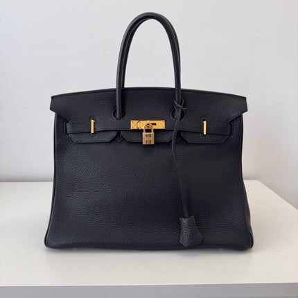 Sac Hermès Birkin 35 Noir
