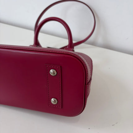 Sac Louis Vuitton BB Alma Cuir Épi Framboise