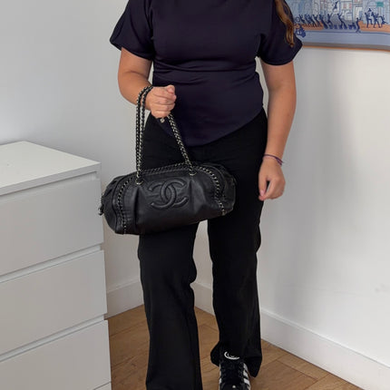 Sac Chanel Bowling Noir