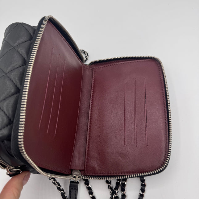 Sac Chanel mini double noir