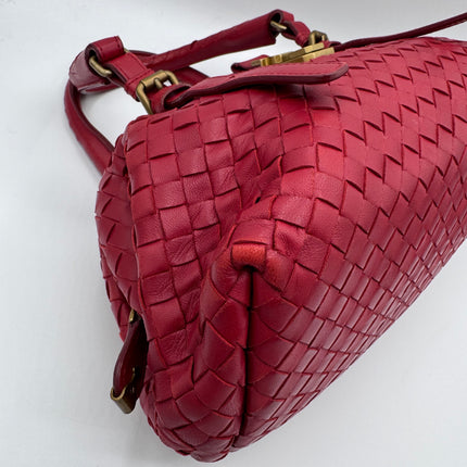 Sac Bottega Veneta Vintage Rouge