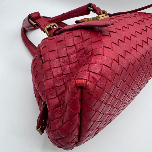 Sac Bottega Veneta Vintage Rouge
