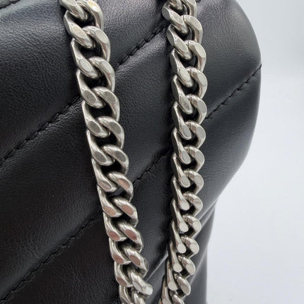 Sac Saint Laurent Loulou small bijouterie argent