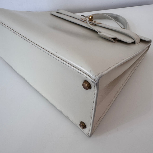 Sac Hermès Kelly 32 Blanc craie