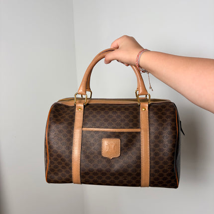 Sac Celine Boston toile Macadam
