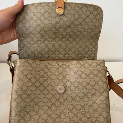 Sac Celine Macadam beige