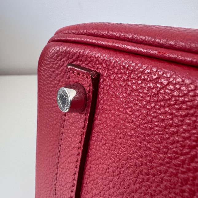 Sac Hermès Birkin 30 rouge piment