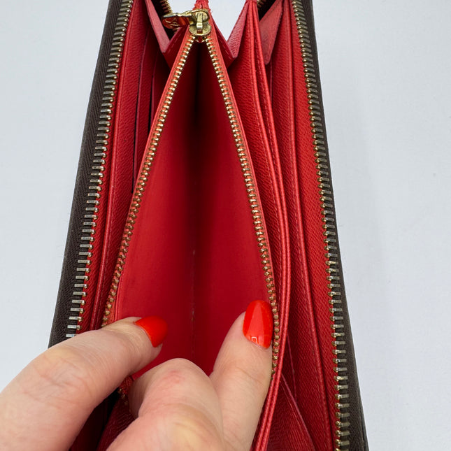 Portefeuille Louis Vuitton Zippy Damier Multicolore