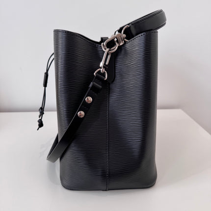 Sac Louis Vuitton Neo Noé Cuir Épi Noir