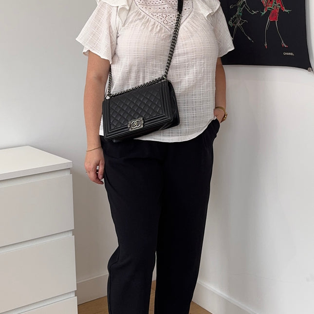 Sac Chanel Boy Medium Noir