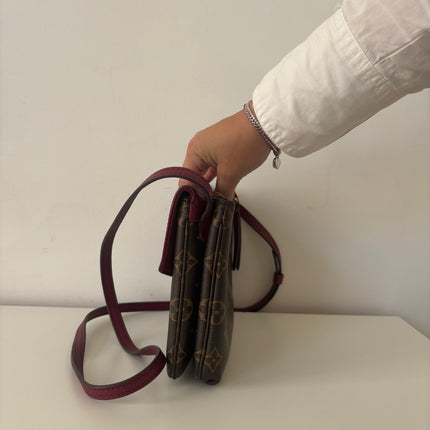 Sac Louis Vuitton Twice Bordeaux