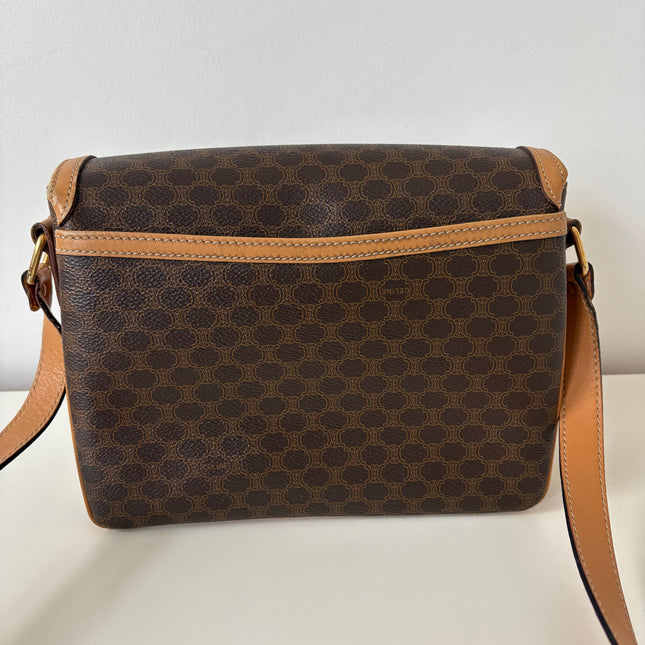 Sac Céline bandoulière toile Macadam