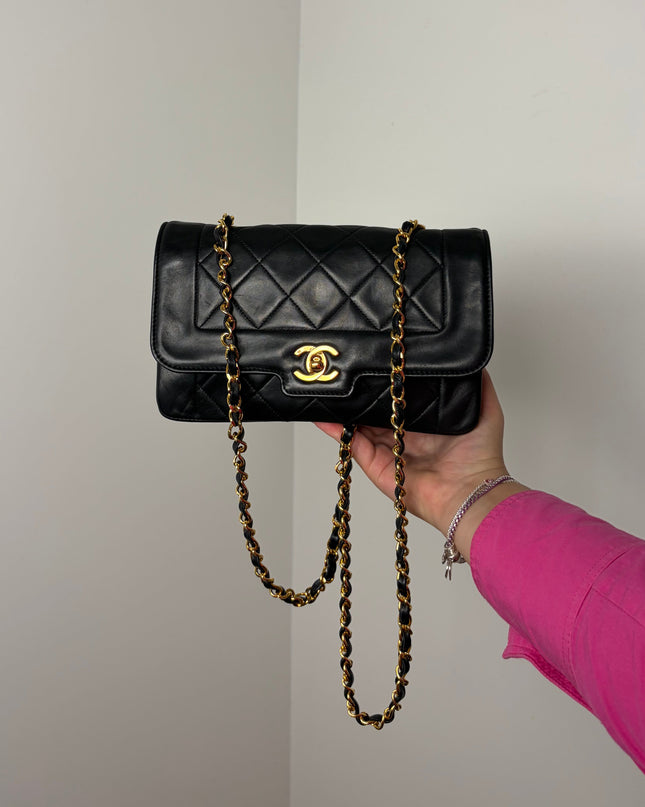 Sac Chanel Diana PM Noir