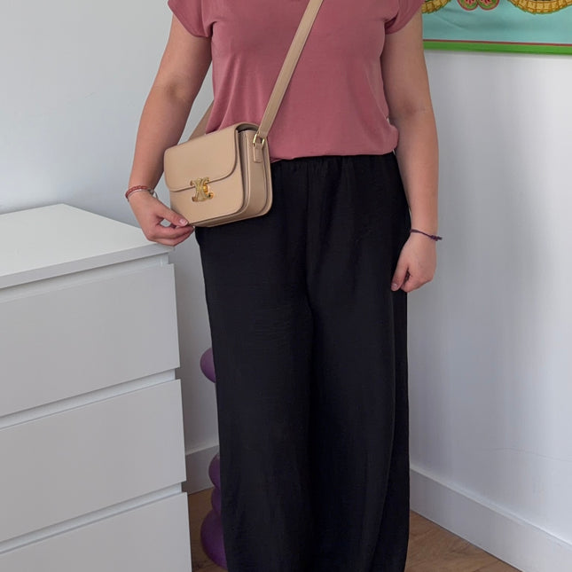 Sac Céline Triomphe classique Veau naturel