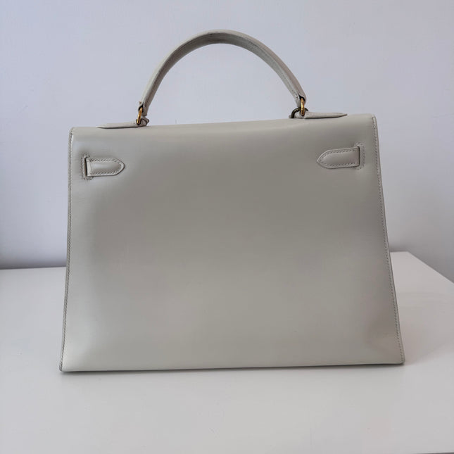 Sac Hermès Kelly 32 Blanc craie