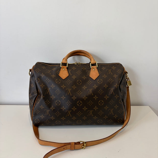 Sac Louis Vuitton Speedy 35 Monogram bandoulière