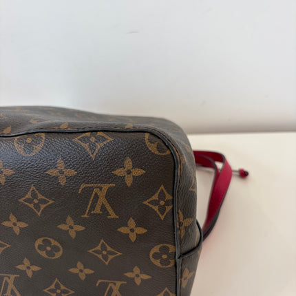 Sac Louis Vuitton Neo Noé Monogram Fushia MM