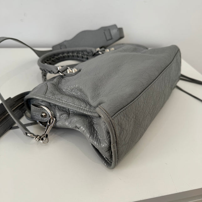 Sac Balenciaga City Small Gris souris
