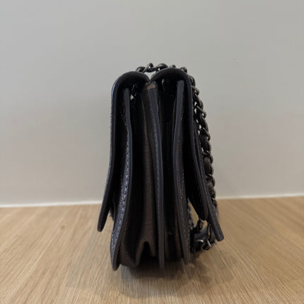 Sac Chanel Timeless lune gris irisé