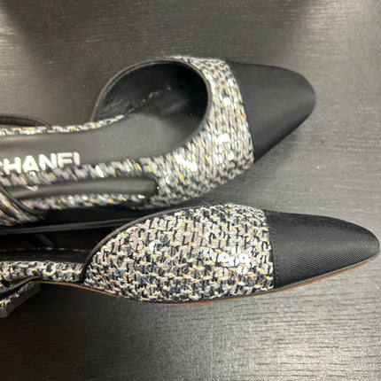 Chanel Slingbacks T36