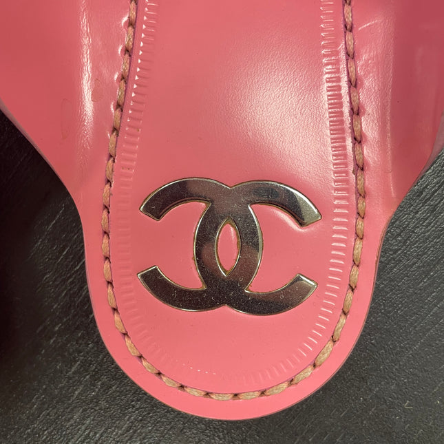 Sandales spartiates en cuir Chanel T37