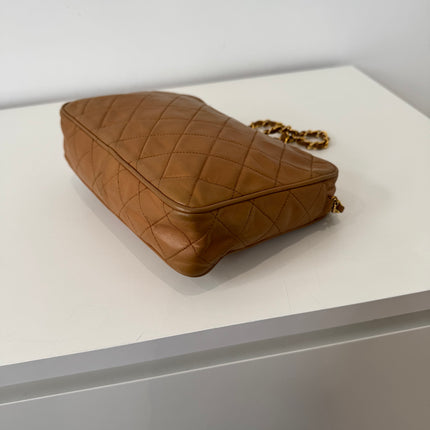 Sac Chanel Caméra Caramel bandoulière