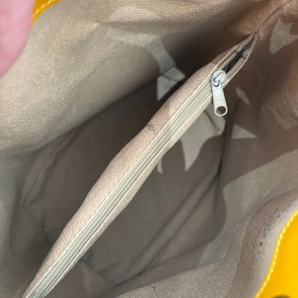 Sac Courrèges seau vintage Jaune