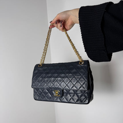 Sac Chanel Vintage Timeless Marine