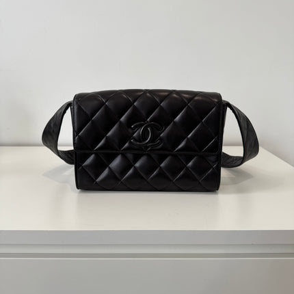 Sac Chanel Bandoulière Matelassé Noir
