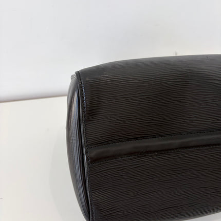 Sac Louis Vuitton Speedy 30 cuir épi noir