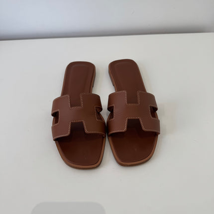 Sandales Hermès Oran Gold T36