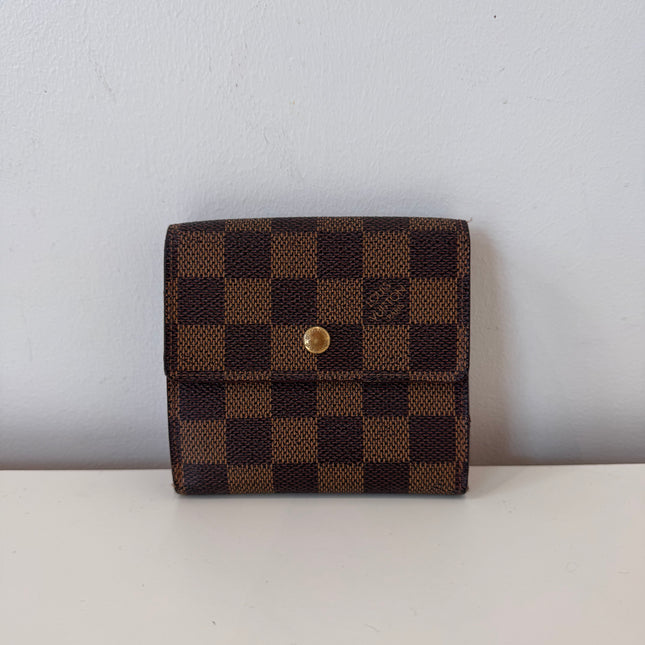 Portefeuille Elise Louis Vuitton Damier