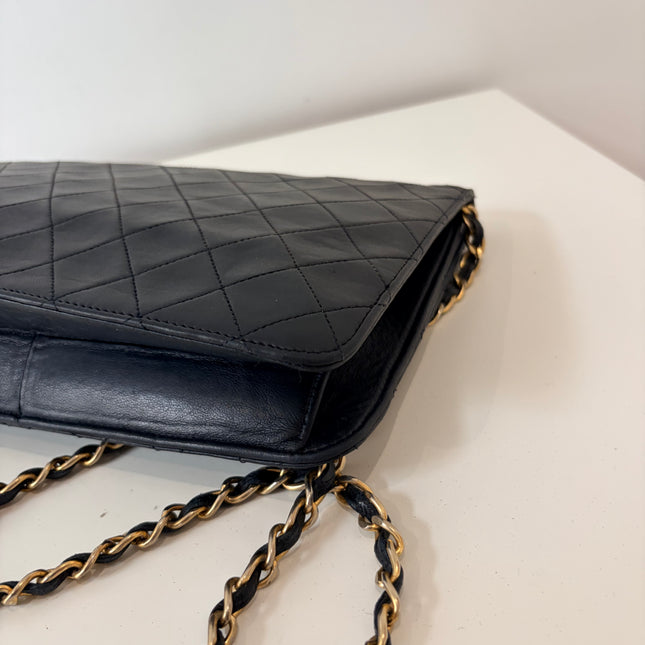 Sac Chanel Épaule Classique Bleu Nuit