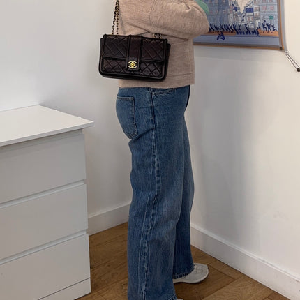 Sac Chanel rabat simple cc élégant medium
