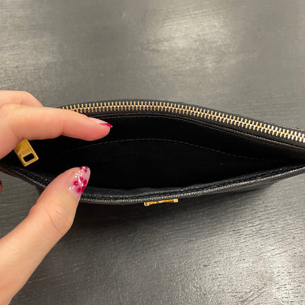 Pochette Cassandre Zippée Saint Laurent