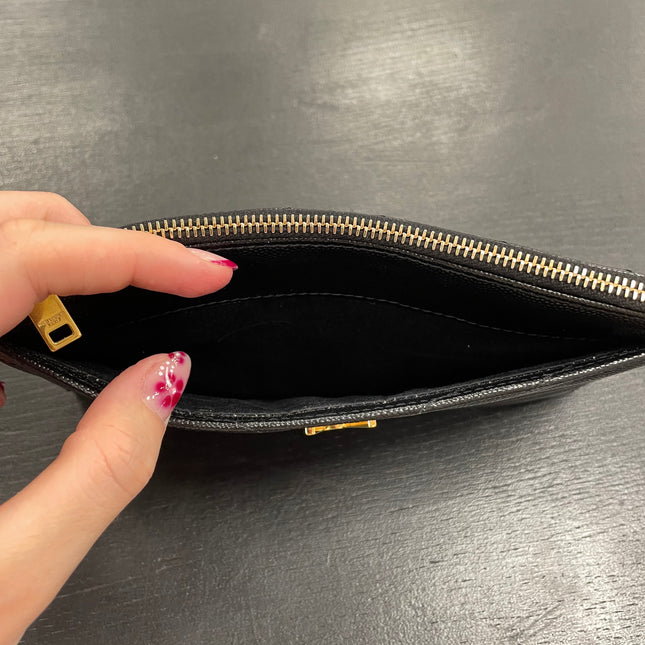 Pochette Cassandre Zippée Saint Laurent