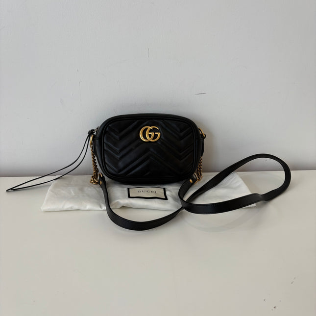 Sac Gucci GG Marmont Noir
