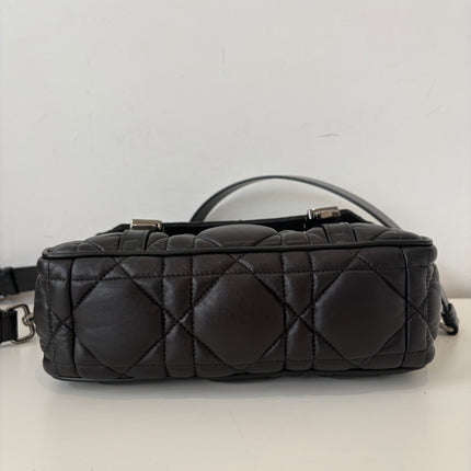 Sac Dior Camp Small cuir noir