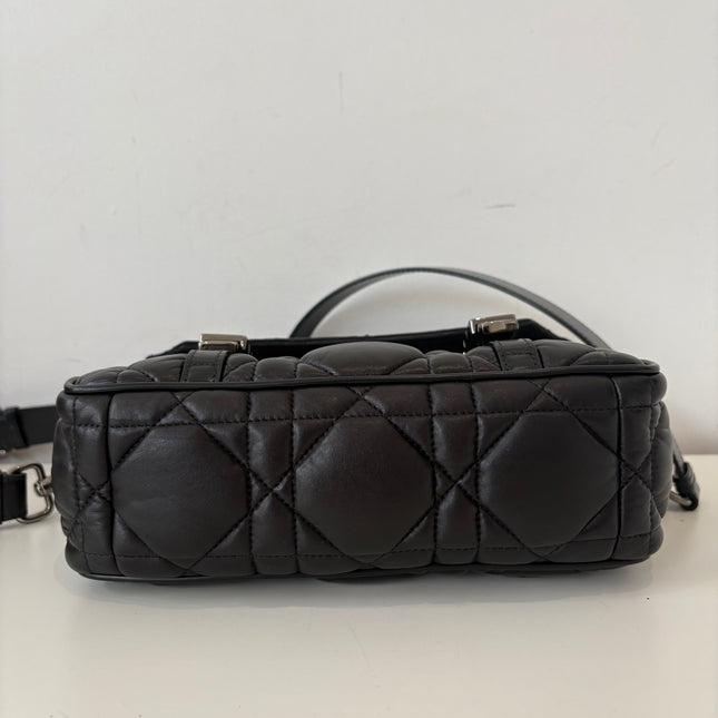 Sac Dior Camp Small cuir noir
