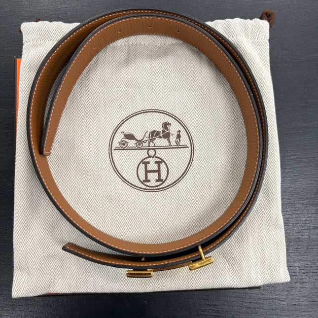 Ceinture réversible Hermes 85cm