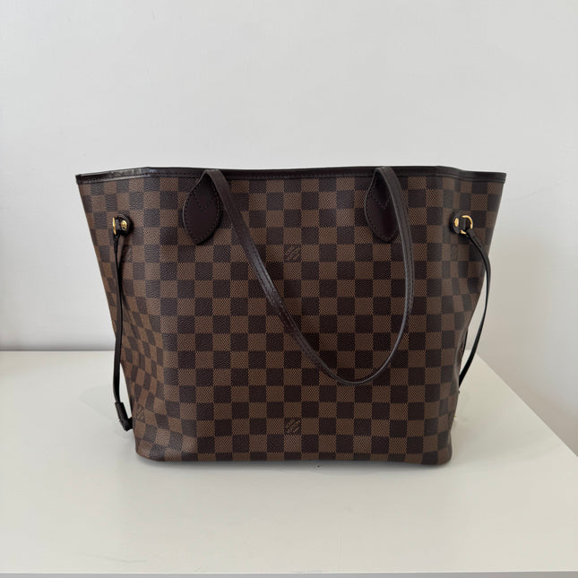 Sac Louis Vuitton Neverfull MM damier ébène